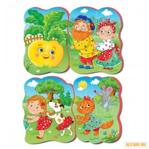 Набор пазлов Vladi Toys Репка