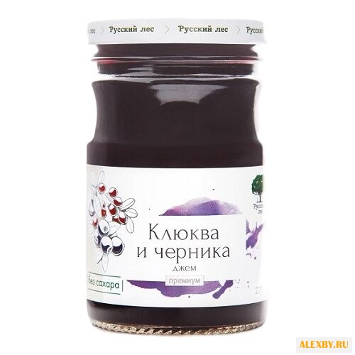 Джем Русский лес клюква и