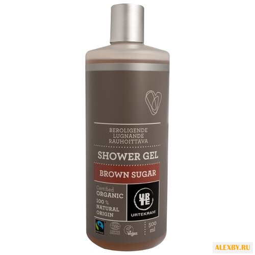 Гель для душа Urtekram Brown