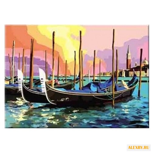 Рыжий кот Картина по номерам