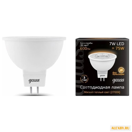 Лампа светодиодная gauss LED