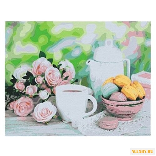 Рыжий кот Картина по номерам