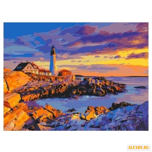 Рыжий кот Картина по номерам