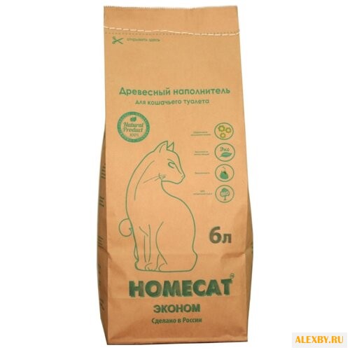 Наполнитель Homecat Древесный
