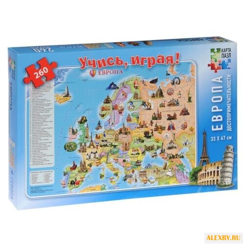 Пазл ГеоДом Европа