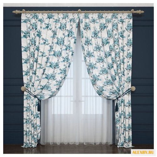 Фотошторы Сирень Морской