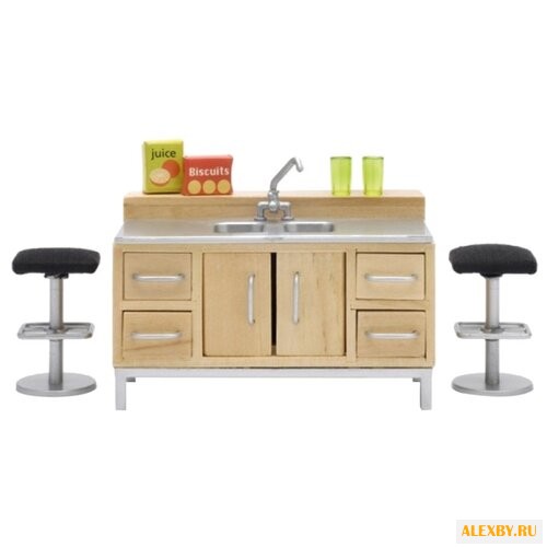 Lundby Кухонный остров с мойкой