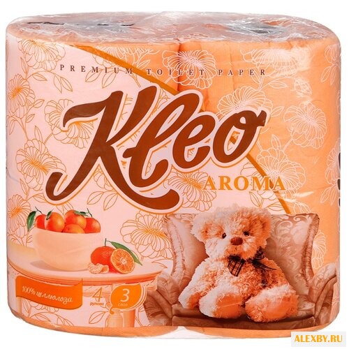 Туалетная бумага Kleo Aroma