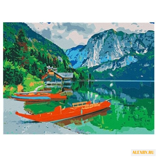 Рыжий кот Картина по номерам