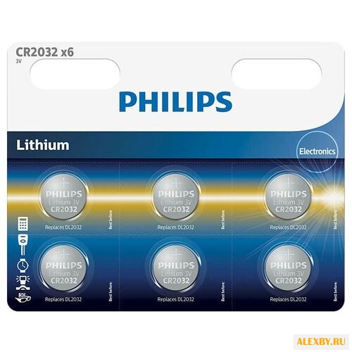 Батарейка CR2032 Philips