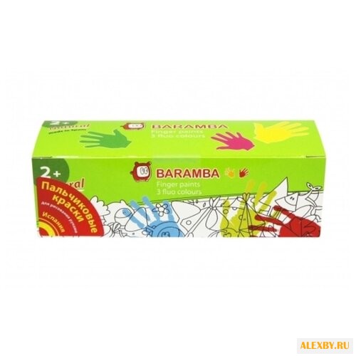 BARAMBA Пальчиковые краски 3