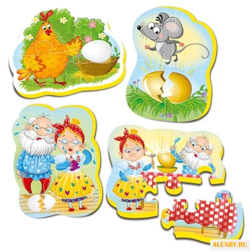 Набор пазлов Vladi Toys Курочка