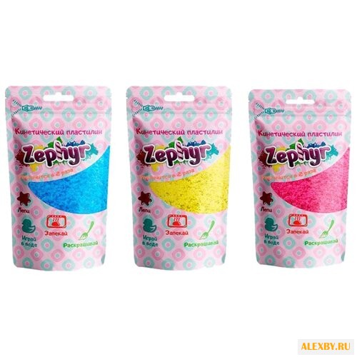 Пластилин Zephyr 3 цвета по 75