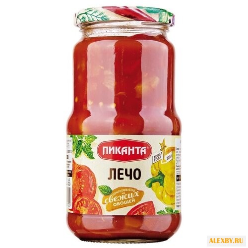Лечо Пиканта стеклянная банка
