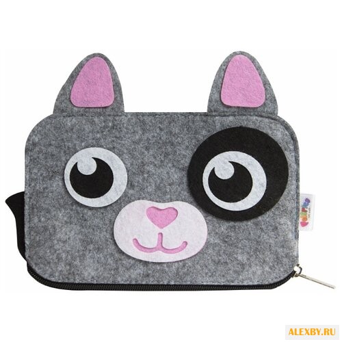 Feltrica Пенал Серый Кот