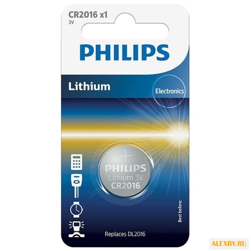 Батарейка CR2016 Philips CR2016
