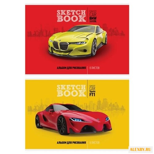 Альбом для рисования на скрепке