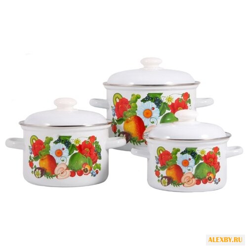 Набор кастрюль Лысьвенский