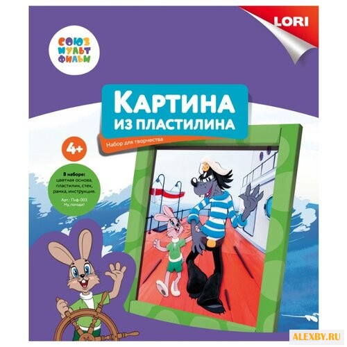 Пластилин LORI Картина из