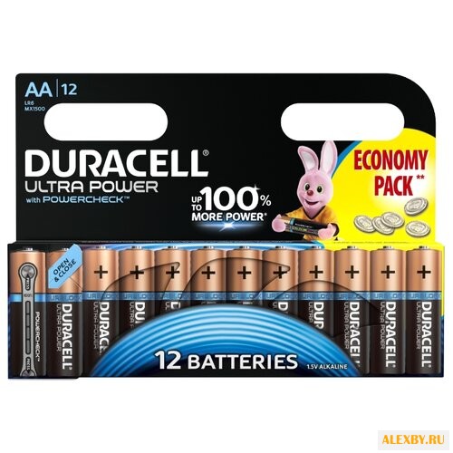 Батарейка AA Duracell LR6-12BL