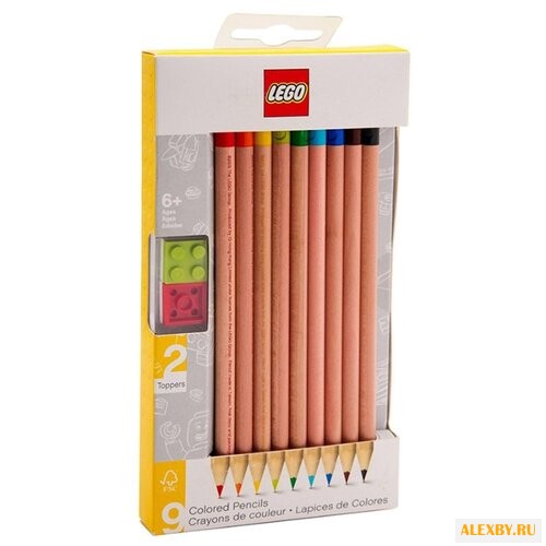 LEGO Цветные карандаши 9 цветов