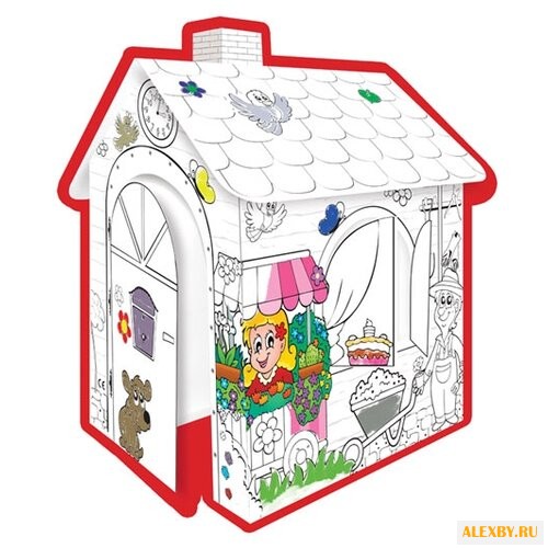 Домик Mochtoys Картонный