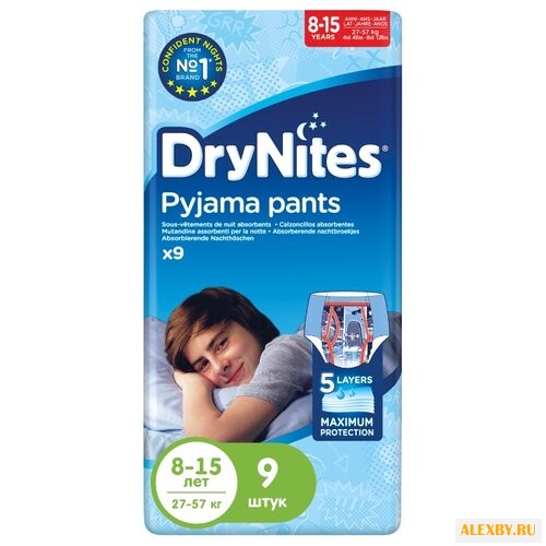 Huggies трусики DryNites для