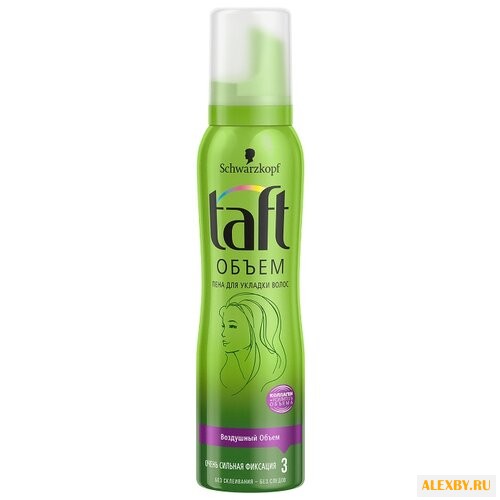 Taft пена Объем очень сильная