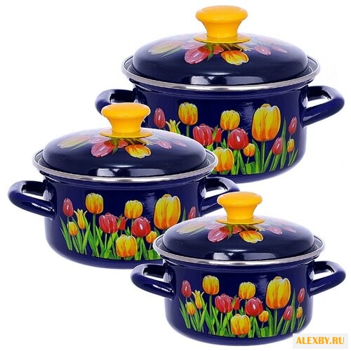 Набор кастрюль КМЗ Майский