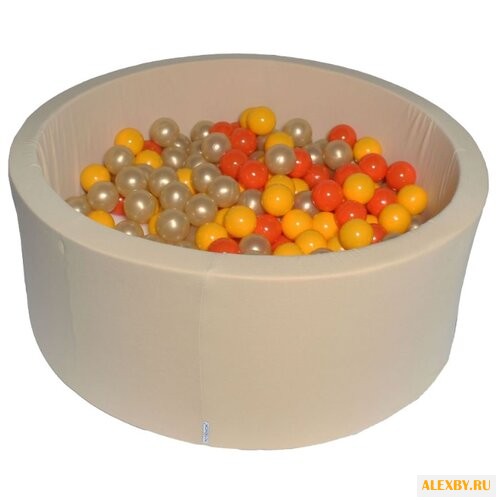 Детский бассейн Hotenok Бежевое