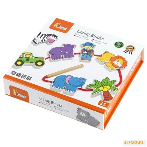 Шнуровка Viga Зоопарк 59549VG