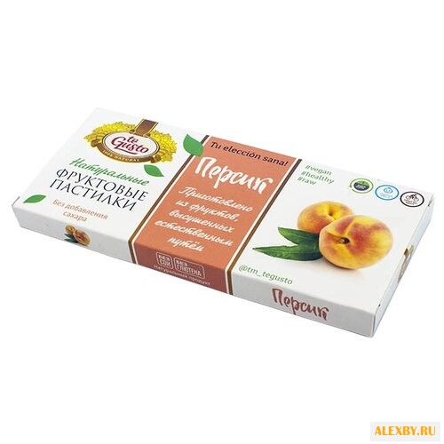 Пастила te Gusto персик 40 г