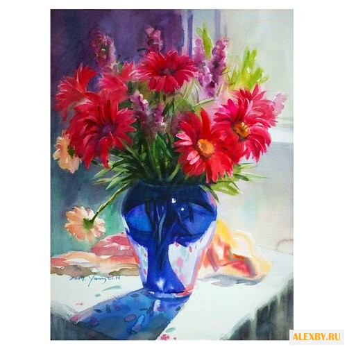 Рыжий кот Картина по номерам