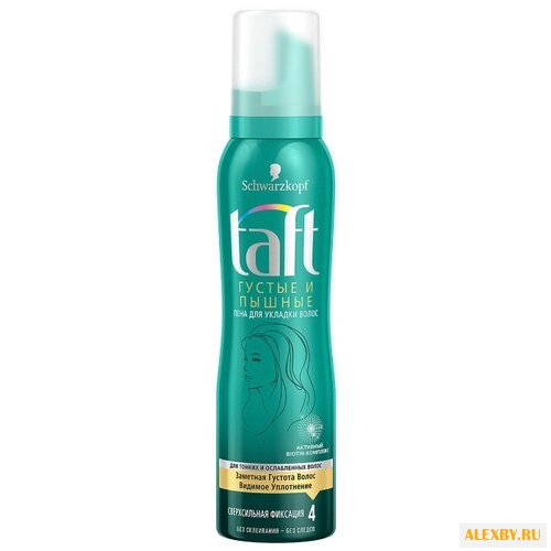 Taft пена Густые и Пышные