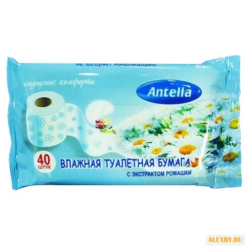 Влажная туалетная бумага