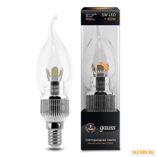 Лампа светодиодная gauss LED