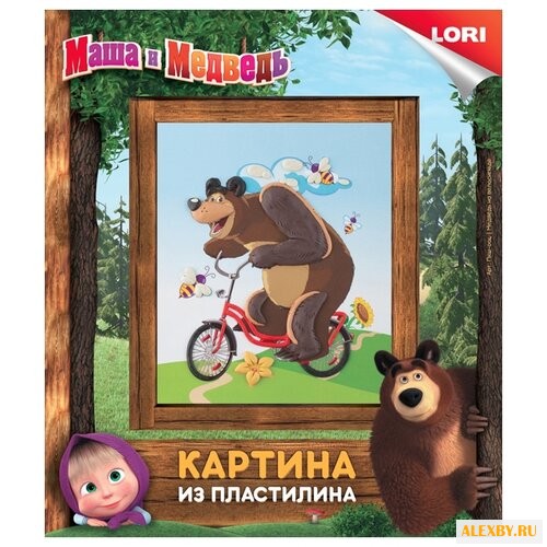 Пластилин LORI Картина из