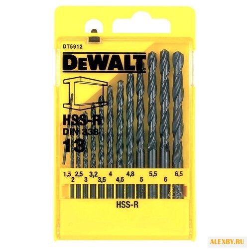 Набор сверл DeWALT DT5912-QZ13