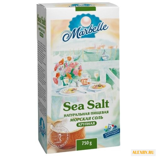 Marbelle Соль морская крупная