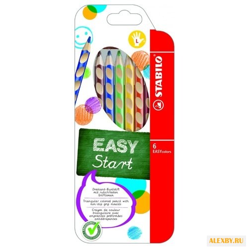 STABILO Цветные карандаши EASY