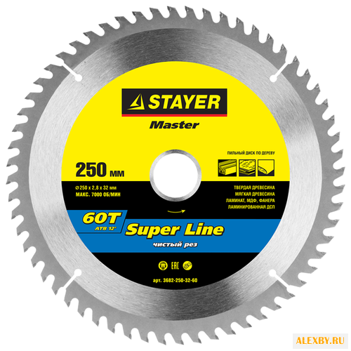 Пильный диск STAYER Super Line