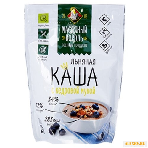 Масляный Король Каша льняная с