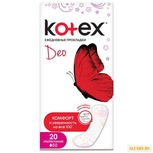 Kotex прокладки ежедневные