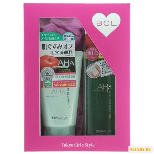 Набор AHA Очищение и увлажнение