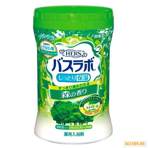 Hakugen Соль для ванны HERS Лес