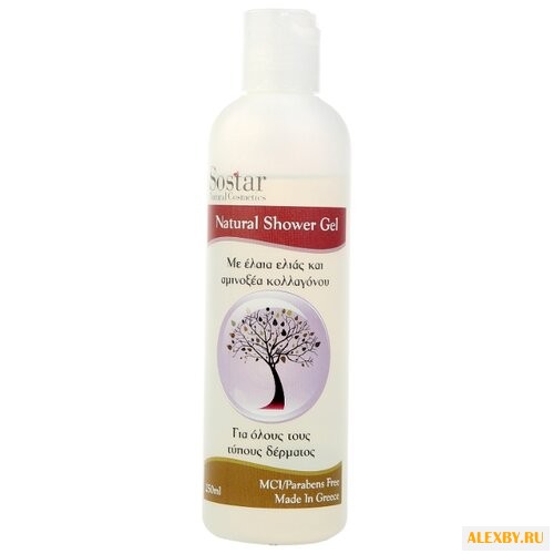 Гель для душа Sostar Olive oil