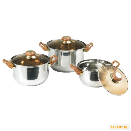 Набор кастрюль Bekker Classic