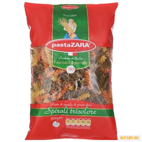 Pasta Zara Макароны Formato