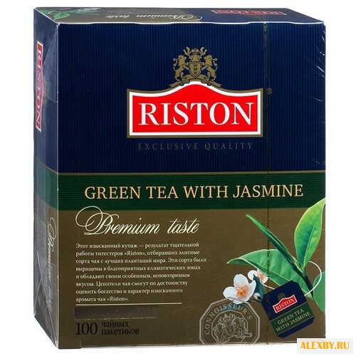 Чай зеленый Riston with jasmine