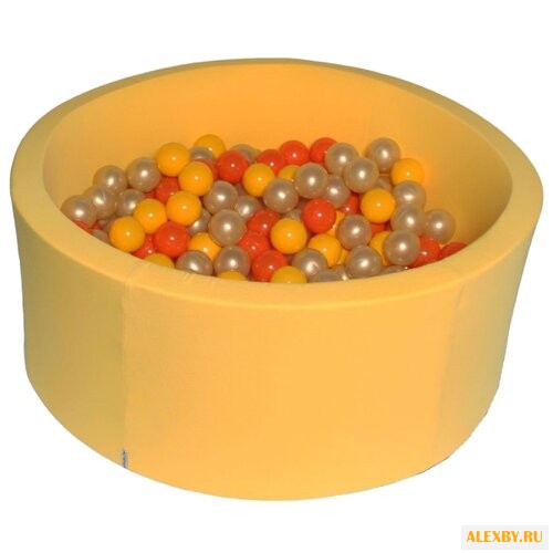 Детский бассейн Hotenok Желтое
